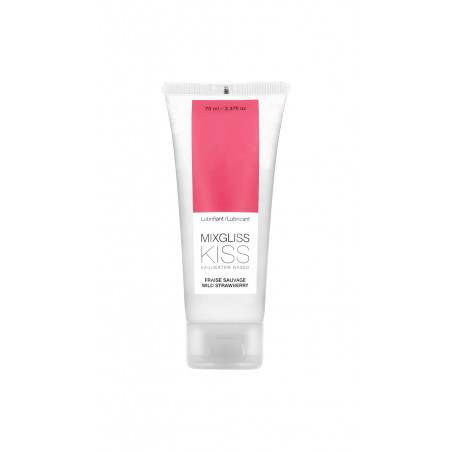 Lubrifiant Mixgliss eau Kiss Fraise sauvage 70 ML - MG6221