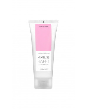 Lubrifiant Mixgliss eau Sweet Bubble Gum 70 ML - MG2238