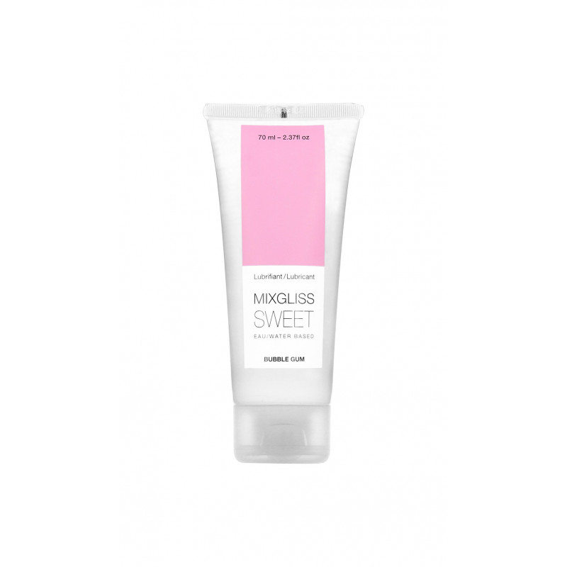 Lubrifiant Mixgliss eau Sweet Bubble Gum 70 ML - MG2238