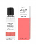 2 en 1 Lubrifiant et huile de massage silicone Mixgliss Happy Litchi 50 ML - MG2535