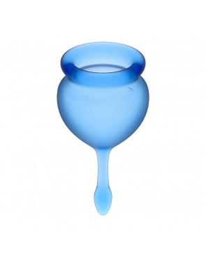 2 coupes menstruelles Satisfyer Dark Bleu FEEL GOOD - CC597822