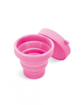 Boîte de stérilisation Rose pliable Yoba Nature - CC526005