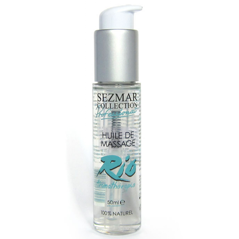 Huile de massage professionnelle RIO 100% naturelle 50 ml - SEZ098 Huile de massage professionnelle RIO 100% naturelle 50 ml - SEZ098