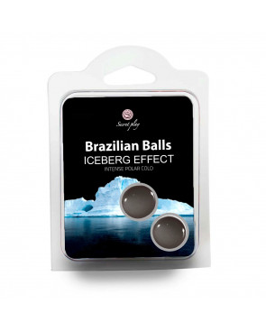 Boules de massage brésiliennes effet Iceberg x2 - BZ3700