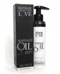 Huile de massage comestible 100% naturelle monoï 100ml - SEZ065100ML