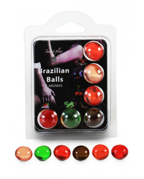 Boules de massage Brésiliennes multi-saveurs - BZ3866
