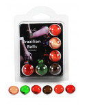 Boules de massage Brésiliennes multi-saveurs - BZ3866