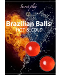 Boules de massage Brésiliennes effet chaud froid - BZ6294