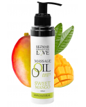 Huile de massage comestible mangue 100ml 100% naturelle - SEZ064A