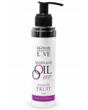 Huile de massage comestible Fruit de la passion 100ml 100% naturelle - SEZ052A