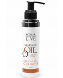 Huile de massage comestible cookie chocolat 100ml 100% naturelle - SEZ002A Huile de massage comestible cookie chocolat 100ml 100% naturelle - SEZ002A