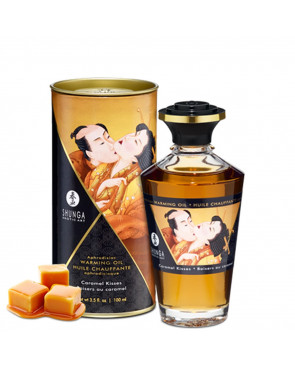 Huile chauffante caramel comestible 100ml - CC812011