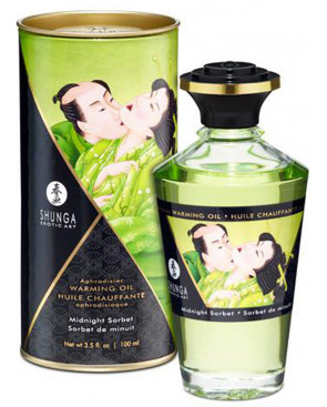 Huile chauffante sorbet de minuit melon comestible 100ml - CC812012