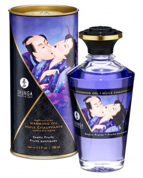 Huile chauffante fruits exotiques comestible 100ml - CC812004