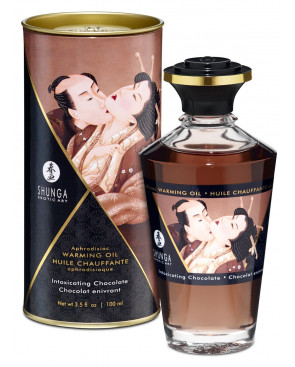 Huile chauffante chocolat comestible 100ml - CC812001