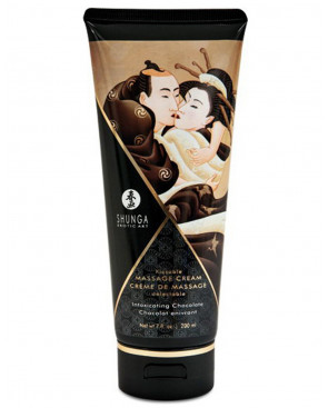 Crème hydratante de massage chocolat 200ml - CC814109