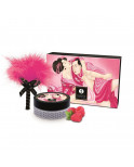 Mini Coffret poudre corporelle framboise et plumeau assorti - CC1101