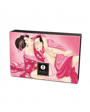 Mini Coffret poudre corporelle framboise et plumeau assorti - CC1101