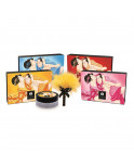 Mini Coffret poudre corporelle noix de coco et plumeau assorti - CC1103