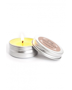 Mini Bougie de massage Noix de coco 30ml 100% naturelle - SEZ077