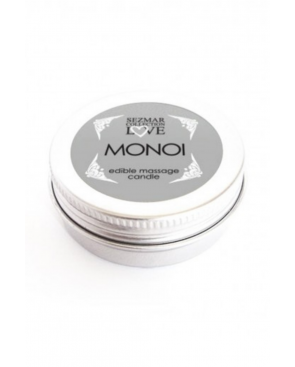 Mini Bougie de massage Monoï 30ml 100% naturelle - SEZ075
