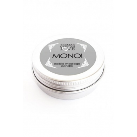 Mini Bougie de massage Monoï 30ml 100% naturelle - SEZ075