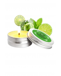 Mini Bougie de massage mojito 30ml 100% naturelle - SEZ074