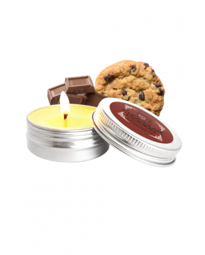 Mini Bougie de massage Chocolat Cookie 30ml 100% naturelle - SEZ068