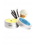 Mini Bougie de massage glace vanille 30ml 100% naturelle - SEZ070