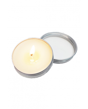 Mini Bougie de massage mousse de fraise 30ml 100% naturelle - SEZ072