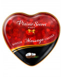 Mini bougie de massage noix de coco boîte coeur 35ml - CC826065