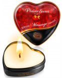 Mini bougie de massage au chocolat boîte coeur 35ml - CC826061