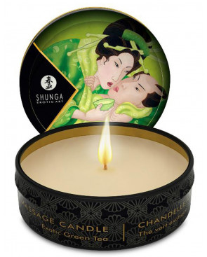 Mini bougie de massage thé vert 30ml - CC864611