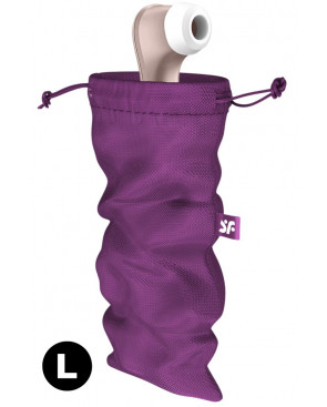 Sac de rangement sextoys violet taille L Treasure Bag Satisfyer - CC597849