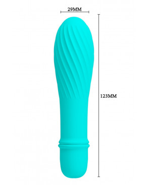 Vibromasseur waterproof Turquoise - AITTTUR