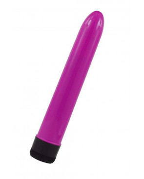 Vibromasseur dur rose violet 17.5 cm - ZOD-010