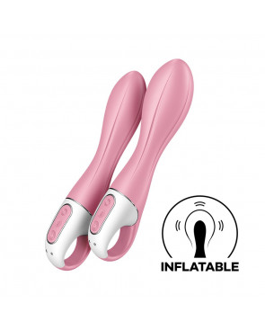 Vibromasseur gonflable G-Spot rose USB Air Pump Vibrator 2 Satisfyer