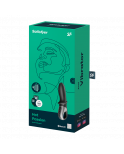 Vibromasseur noir USB, chauffant et connecté Hot Passion Satisfyer - CC597790 Vibromasseur noir USB, chauffant et connecté Hot Passion Satisfyer - CC597790