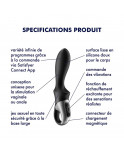 Vibromasseur noir USB, chauffant et connecté Heat Climax Satisfyer - CC597789 Vibromasseur noir USB, chauffant et connecté Heat Climax Satisfyer - CC597789