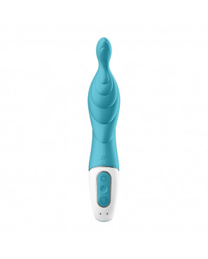 Vibromasseur rainuré Point A couleur turquoise A-Mazing 2 Satisfyer - CC597767