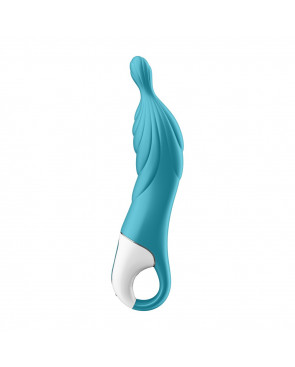 Vibromasseur rainuré Point A couleur turquoise A-Mazing 2 Satisfyer - CC597767