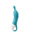 Vibromasseur rainuré Point A couleur turquoise A-Mazing 2 Satisfyer - CC597767