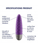 Vibromasseur violet USB Ultra Power Bullet 5 Satisfyer - CC597739 Vibromasseur violet USB Ultra Power Bullet 5 Satisfyer - CC597739