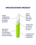 Vibromasseur vert USB Ultra Power Bullet 7 Satisfyer - CC597742