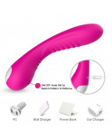 Vibromasseur courbé 9 modes de vibration rose - USK-V01PNK