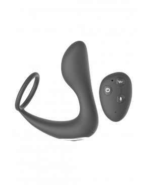 Stimulateur de prostate télécommandé avec micro décharge électrique et avec option commande vocale JUNO - WS-NV526