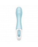 Vibromasseur gonflant connecté bleu USB Air Pump Vibrator 5 Satisfyer - CC597802