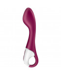 Vibromasseur point G chauffant connecté USB rouge Hot Spot Satisfyer - CC597782 Vibromasseur point G chauffant connecté USB rouge Hot Spot Satisfyer - CC597782