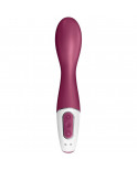 Vibromasseur point G chauffant connecté USB rouge Hot Spot Satisfyer - CC597782 Vibromasseur point G chauffant connecté USB rouge Hot Spot Satisfyer - CC597782