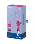 Vibromasseur point G chauffant connecté USB rouge Hot Spot Satisfyer - CC597782 Vibromasseur point G chauffant connecté USB rouge Hot Spot Satisfyer - CC597782